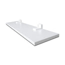 Prateleira Simples Trovarelli Branca 60x15 Cm Com Suporte