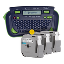 Rotulador Brother PT-80 com três fitas M231 PT80BP