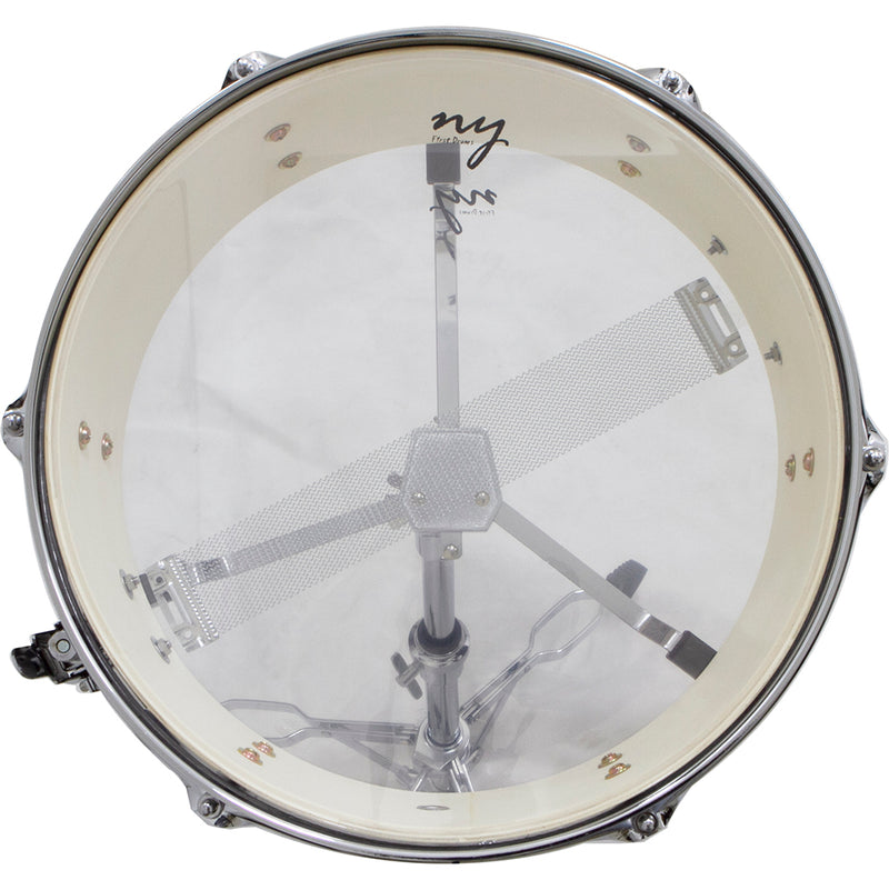 Bateria Acústica 2t Cromada Prata Com Banco Ny-f1rst