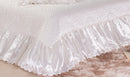 Kit De Colcha Cobre Leito Athena Casal Queen 05 Peças Palha