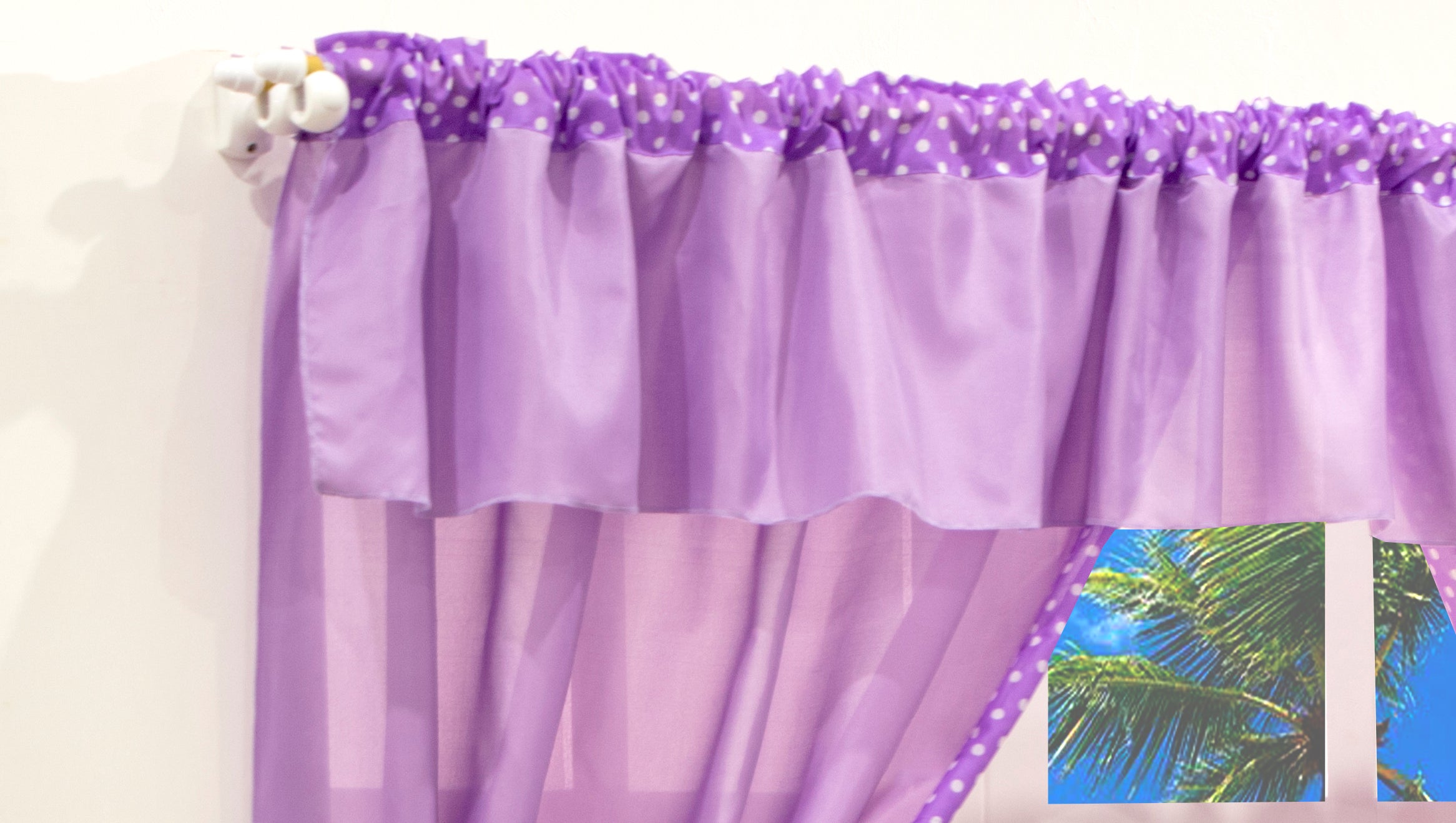Cortina Para Quarto Sereia 2,00 X 1,70