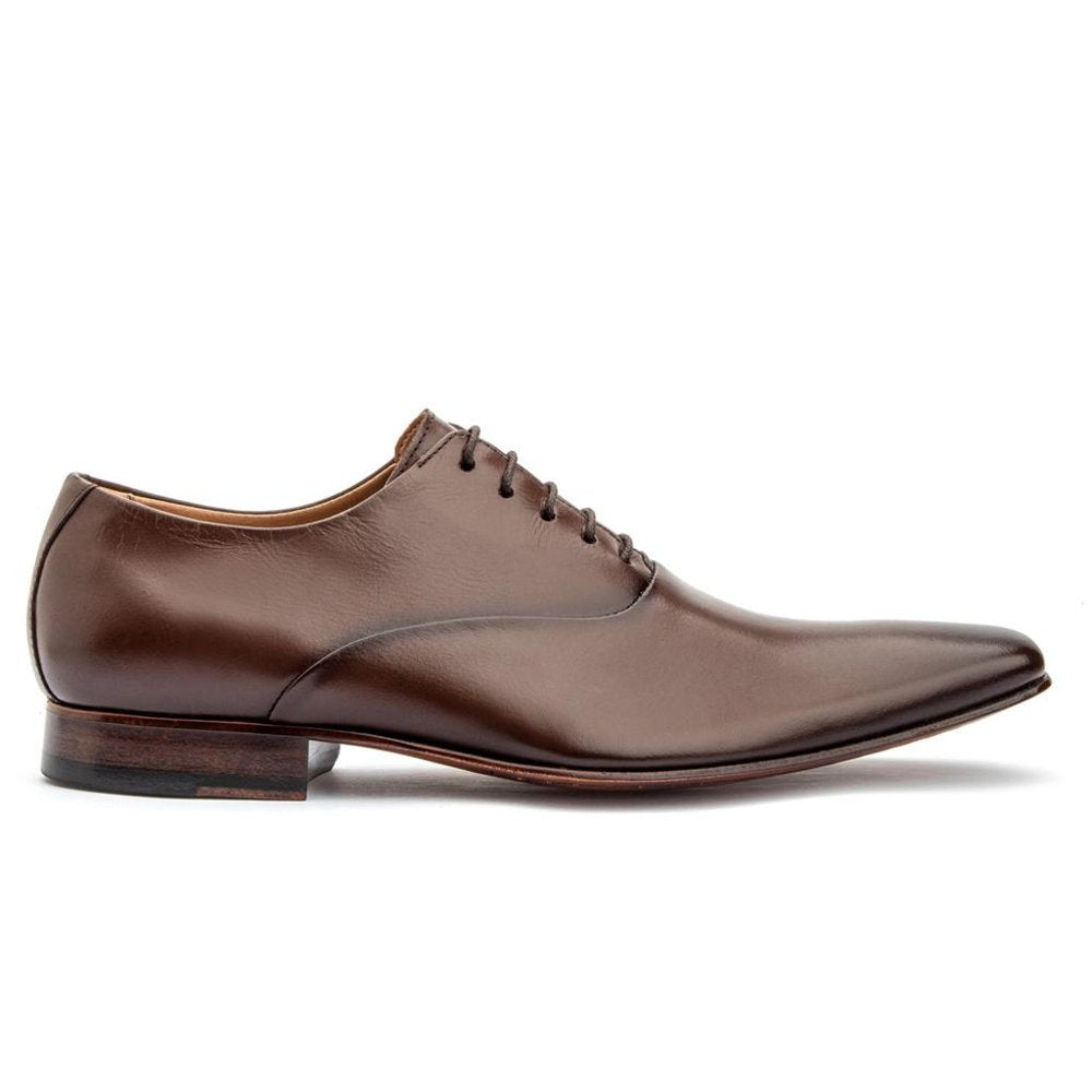 Sapato Oxford Masculino Solado De Couro Cromo Argentino Marrom