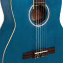 Violão Acústico De Nylon Para Destros Com Tensor Tcg 390 Azul Thomaz