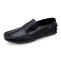 Mocassim Sândalo Couro Marinho 516005