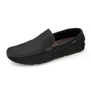 Mocassim Sândalo Couro Chumbo 516007