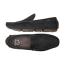 Mocassim Sândalo Couro Chumbo 516007