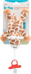 Minha Girafinha Com Prendedor De Chupeta - Buba