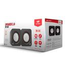 Caixa de Som C3 Tech 3W USB 2.0 Preto - SP-301BK