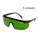 Kit 5 óculos De Proteção Laser Luz Pulsada Depilação Jaguar - UN / 5
