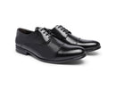Sapato Social Masculino Inglês Youth Couro Preto 614