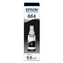 Garrafa de Tinta Epson Refil Preto - T664120-AL