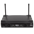 Microfone Sem Fio Duplo Tk U220 Uhf Onyx