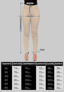 Calça 7831 Verde Skinny Bella Canvas