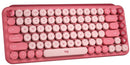 Teclado Logitech POP Keys Coral sem fio US 920-010711
