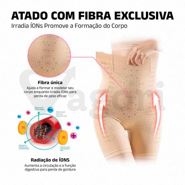 Cinta Modeladora IônicShape 🔥 Promoção Relâmpago 🔥[Leve 2 e Pague 1]