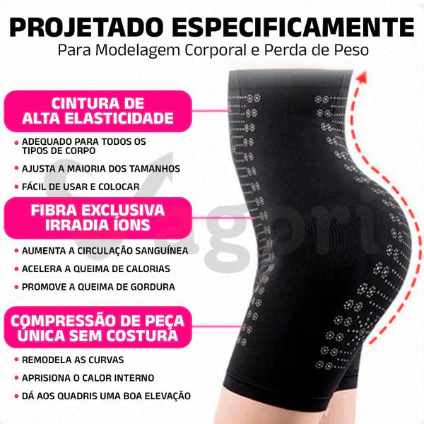 Cinta Modeladora IônicShape 🔥 Promoção Relâmpago 🔥[Leve 2 e Pague 1]