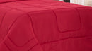 Kit De Edredon E Jogo De Cama Angelo Queen Size 05 Peças Vermelho - Deccoralle