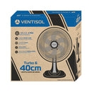Ventilador Osc Mesa T Premium 6 Pas 40cm Preto 220v Ventisol