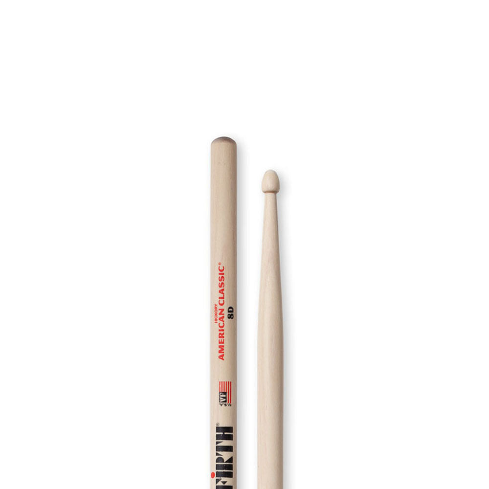 Baqueta American Classic 8d Ponta De Madeira 8d Vic Firth