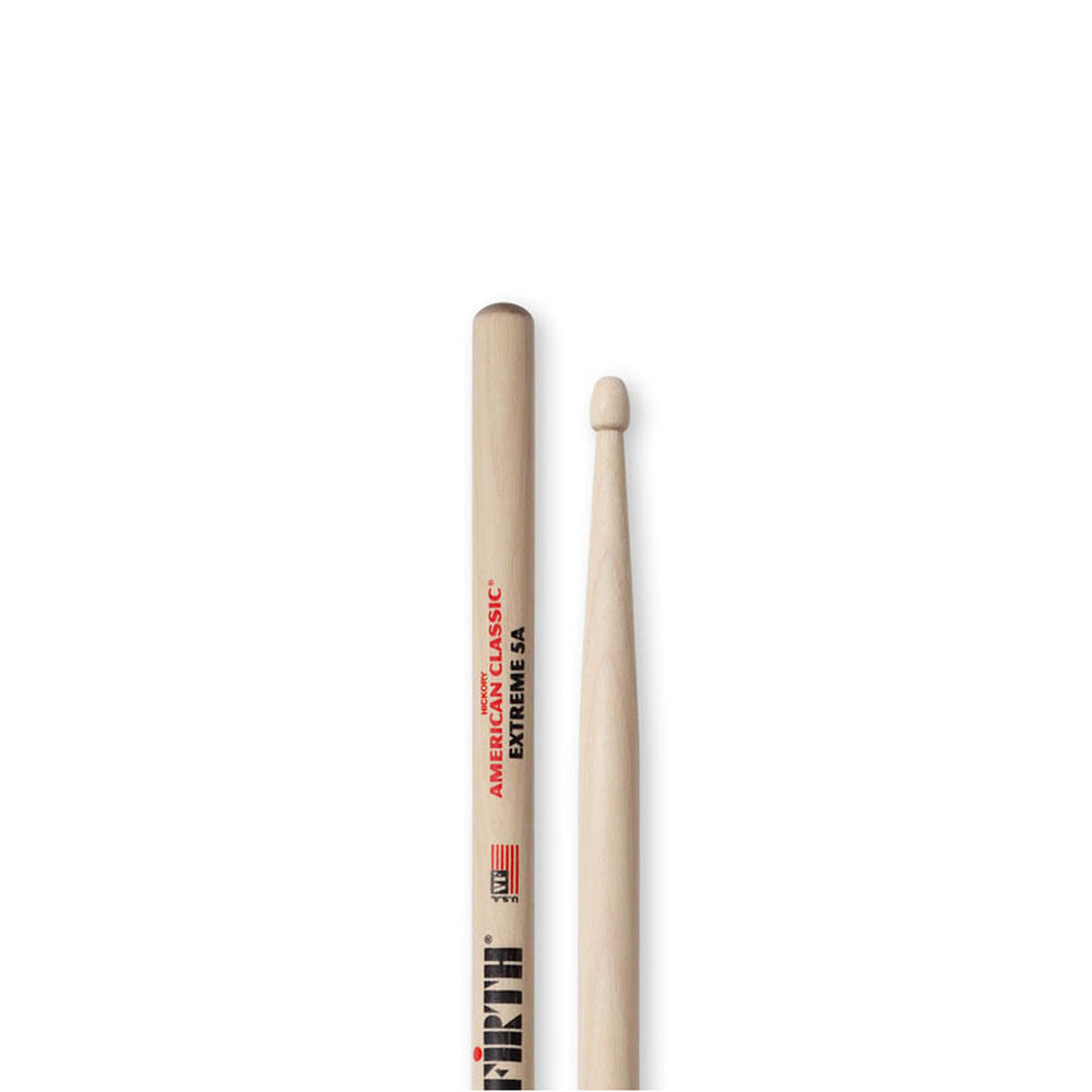 Baqueta American Classic Extreme 5a Ponta De Madeira X5a Vic Firth