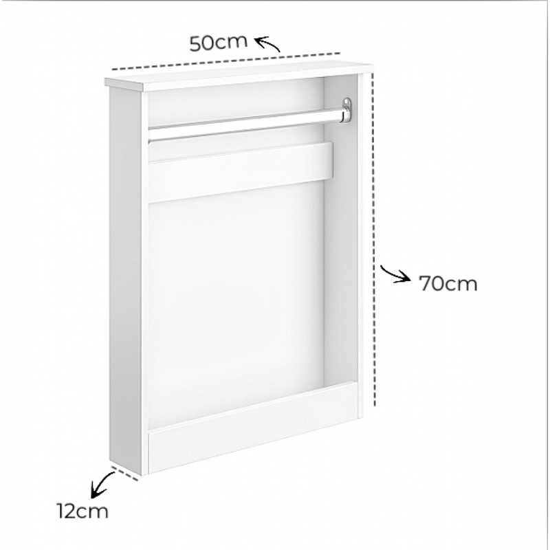 Suporte Tela Para Desenho Branco Em Mdf Branco