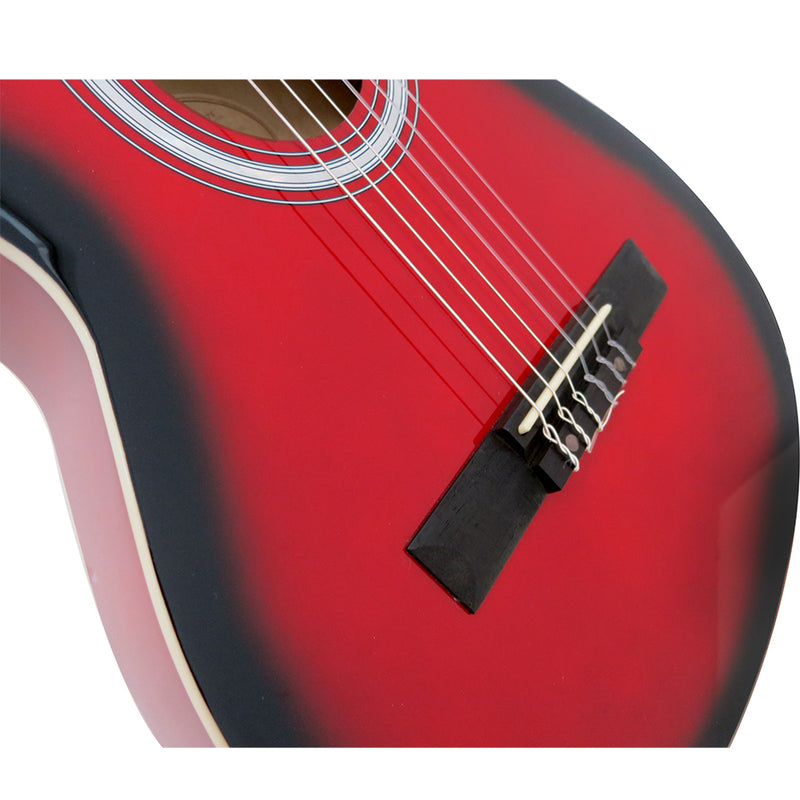 Violão Eletroacústico Kids De Nylon Tcg 360 Eq Vermelho Thomaz