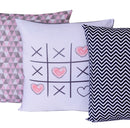 Kit Capas De Almofadas Decorativas Love 04 Peças