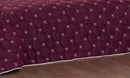 Kit Colcha Cobre Leito Luan Queen 03 Peças Marsala